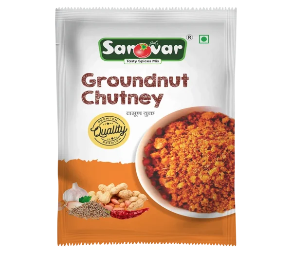 Peanut Chutney With Garlic